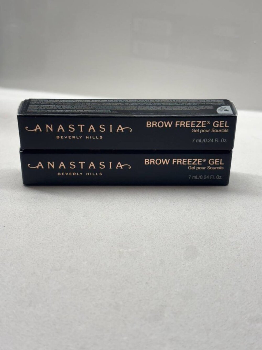 New Anastasia Beverly Hills Brow Freeze Gel 0.24 oz. (Set of 2 items)
